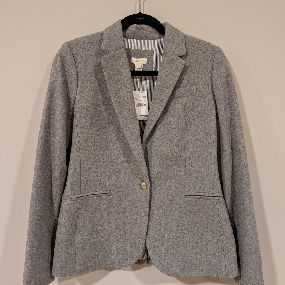 J. Crew Classic Gray Blazer